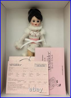 Marvelous 2007 Madame Alexander Cissette 10 Doll, Snowflake Rockette 47935 NIOB