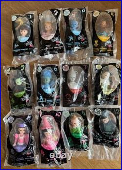 McDonald's 2008 Wizard of Oz Madame Alexander Dolls Complete Set of 12 NEW
