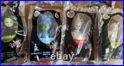 McDonald's 2008 Wizard of Oz Madame Alexander Dolls Complete Set of 12 NEW