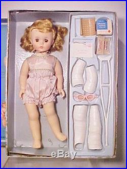 Mint in Box Mme Alexander 1958 MARYBEL THE DOLL THAT GETS WELL Unplayed With