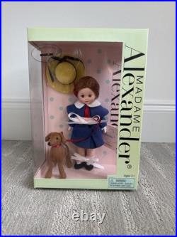 NEW Madame Alexander Storyland Collection Madeline 8 Doll & Genevieve Dog