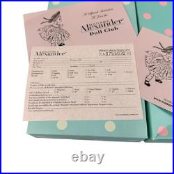 NEW SET OF 3 Madame Alexander 8 Wizard of Oz Lion Scarecrow & Tin Man NWB