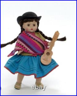 NEW in Box Madame Alexander BOLIVIA Fighting Cholita Bolivian Girl Country Doll