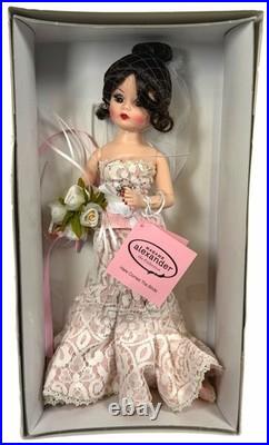 NIB 2015 Madame Alexander Cissette HERE COMES THE BRIDE #69771 Brunette 10 Doll