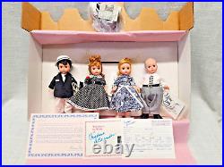 NIB I Love Lucy Set/4 Madam Alexander 8 #15372 Dolls BIN05 DS36