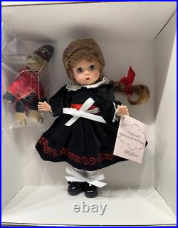 NIB MADAME ALEXANDER 8 Doll WENDY LOVES FAO with Bear with C. O. A 591/1500 and tags