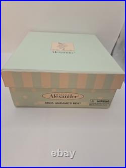 NIB Retired Madame Alexander MADAME'S BEST 38045 from 2004 LE Hard Collector Box