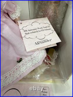 NRFB 2002 Madame Alexander 80th Anniversary Wendy Trunk Set FAO Schwarz #35215