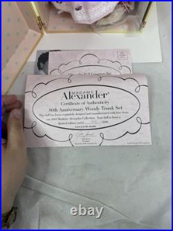 NRFB 2002 Madame Alexander 80th Anniversary Wendy Trunk Set FAO Schwarz #35215