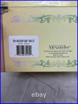 NRFB 2002 Madame Alexander 80th Anniversary Wendy Trunk Set FAO Schwarz #35215