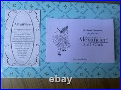 NRFB 2007 UFDC Conv. Madame Alexander Charming Wendykin Felt 9 Tin Box 186/210