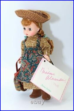 NWT Vintage 1994 Madame Alexander Anne of Green Gables Anne At The Station Doll