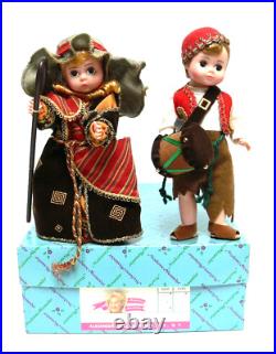 Near Mib Madame Alexander Shepherd & Drummer Boy Dolls Very Good Condition