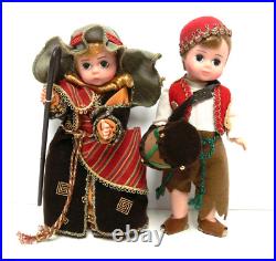 Near Mib Madame Alexander Shepherd & Drummer Boy Dolls Very Good Condition