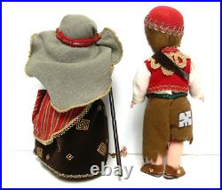 Near Mib Madame Alexander Shepherd & Drummer Boy Dolls Very Good Condition