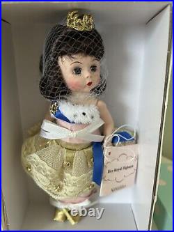 New 2014 Madame Alexander Her Royal Highness 8 Vinyl Doll