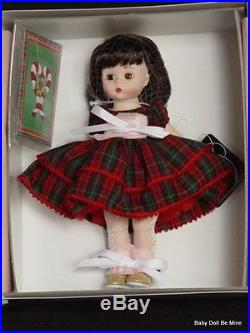 New Madame Alexander 90 Years of Christmas Wishes 8 Inch Girl Doll