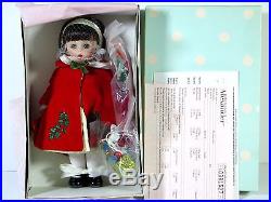 Nib Madame Alexander Doll 8 Christmas Tea With Ornament #38540