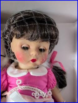 Nib Rare Madame Alexander 2010 Time For School Rose Pink Doll Coa 032/100