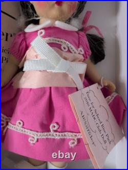 Nib Rare Madame Alexander 2010 Time For School Rose Pink Doll Coa 032/100