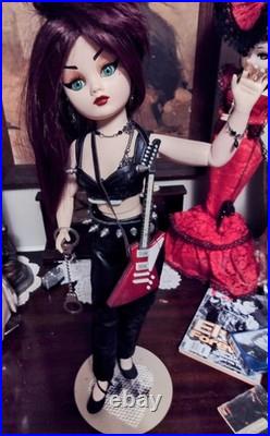 One Of A Kind. Wanna Be A Rock Star Articulated Cissy As Joan Jett Doll 20