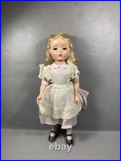 Original Madame Alexander 17 inch Alice In Wonderland Doll Outfit Maggie Face