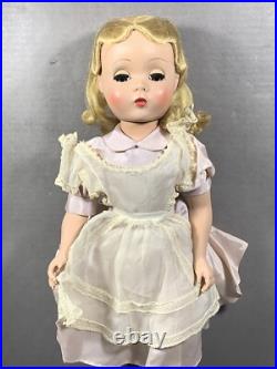 Original Madame Alexander 17 inch Alice In Wonderland Doll Outfit Maggie Face