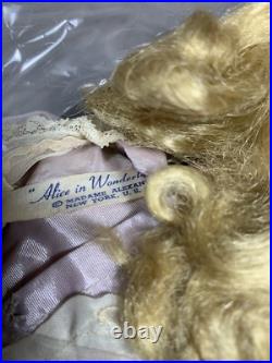 Original Madame Alexander 17 inch Alice In Wonderland Doll Outfit Maggie Face