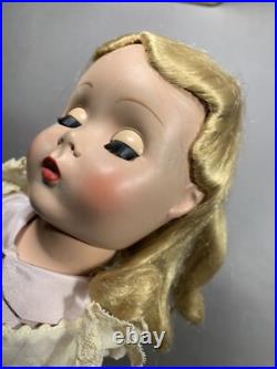 Original Madame Alexander 17 inch Alice In Wonderland Doll Outfit Maggie Face