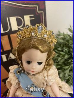 Original Madame Alexander 1958 Queen Elizabeth Cissette Doll, Brocade Gown Mint