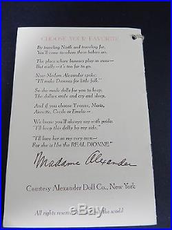 Original Madame Alexander Dionne Quintuplet Composition Dolls -NO RESERVE
