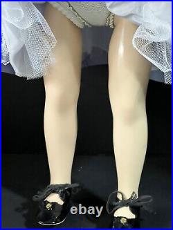 Original Vintage 1950's Madame Alexander 18 Binnie Doll Lavender Dress Outfit