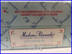 Parisian Madame Alexander 1940 Chic Limited Edition #17770 1990 Decorated Stand