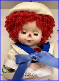 Perfect Madame Alexander 8 Doll, Ships Ahoy Raggedy Ann & Andy Set 49970, NIOB