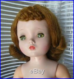 Pretty Vintage 1950s 20 Alexander Cissy Doll Brunette Nude