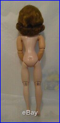 Pretty Vintage 1950s 20 Alexander Cissy Doll Brunette Nude