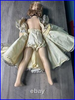 Pretty Vintage 1950s Madame Alexander Hard Plastic Nina Ballerina Doll 17