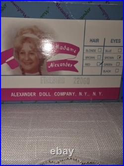 RARE! 18 Madame Alexander FIREBIRD Ballerina All Original With Box