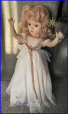 RARE 1948 MADAME ALEXANDER FAIRY QUEEN' All Original 14 Inches HP-FREE SHIP