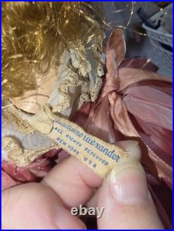 RARE 1950s Madame Alexander 15 Binnie Walker Tagged Outfit Hard Plastic