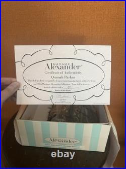 RARE 2004 Madame Alexander #33930 MADCC Quanah Parker 8 Doll LE 75! With ORG Box