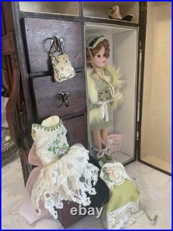 RARE 9 Madame Alexander Doll Cissette 1920's Trunk Set only 500 made