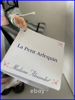 RARE MADAME ALEXANDER DOLL La Petit Arlequin #45700 MIB 8 Tall