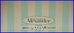 RARE Madame Alexander 8 Doll, All American Wendy, NIOB withTag, COA & Reg Cards