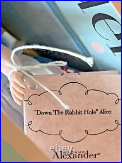 RARE Madame Alexander 8 Down The Rabbit Hole Alice in Wonderland #64525 MIB