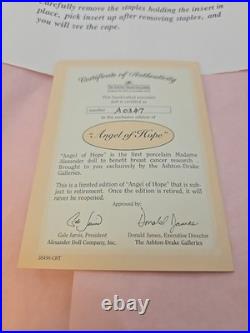 RARE Madame Alexander Angel of Hope Unopened, New in Box (NRFB)