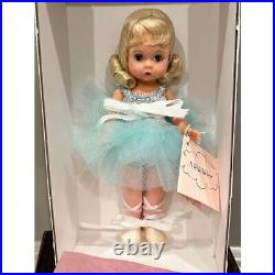 RARE Madame Alexander Ballerina Doll Aqua Blue Tutu Dress w Silver Sequin Trim
