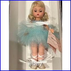 RARE Madame Alexander Ballerina Doll Aqua Blue Tutu Dress w Silver Sequin Trim