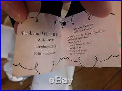 RARE Madame Alexander Cissy Black and White Ball LE 19 MINT in BOX