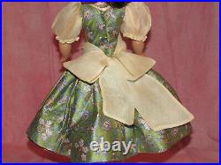 RARE Madame Alexander Cissy Doll Dress Olive Bird Print 1957 NO Doll